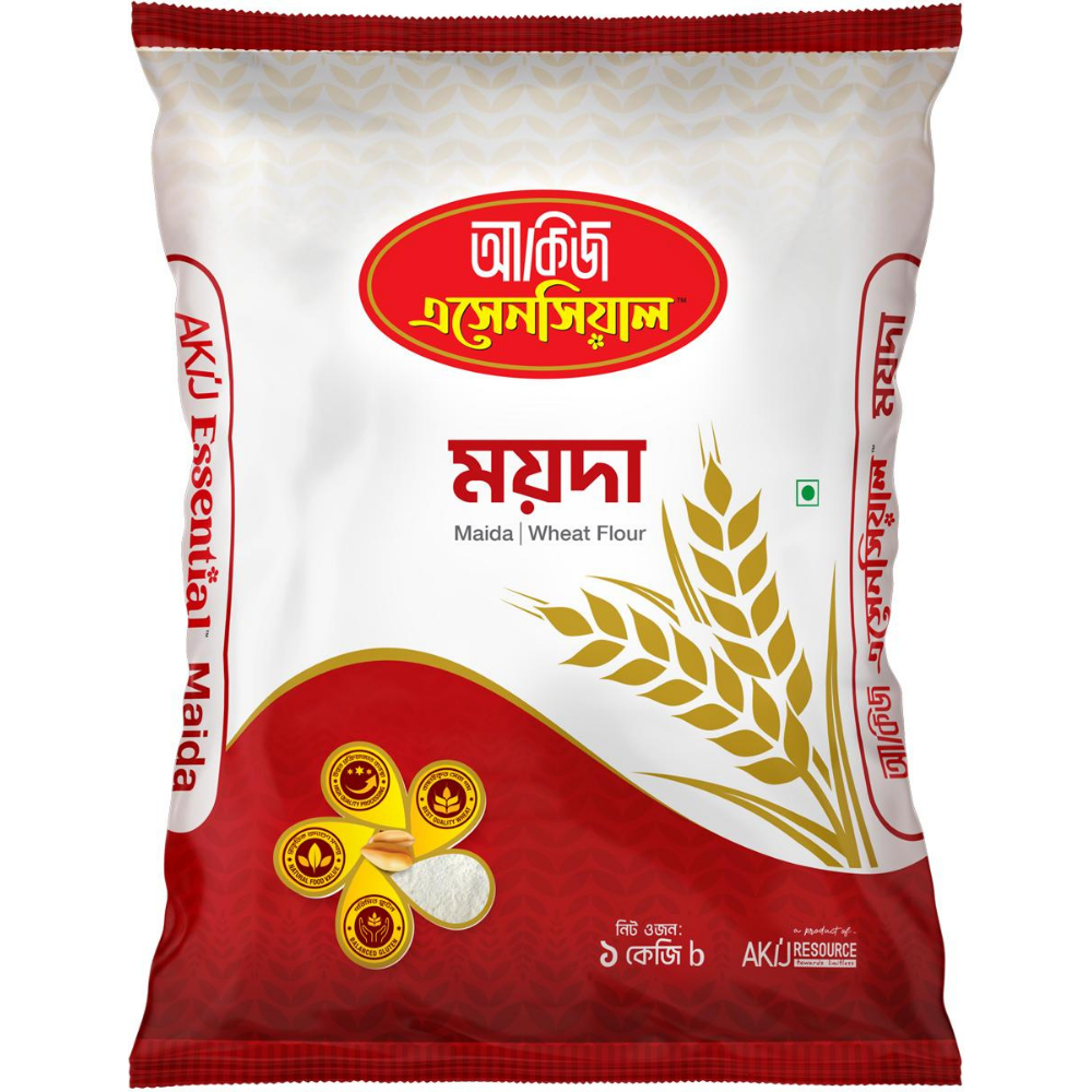 moida 1kg আকিজ এসেনসিয়াল ময়দা ১ কেজি - Image 1