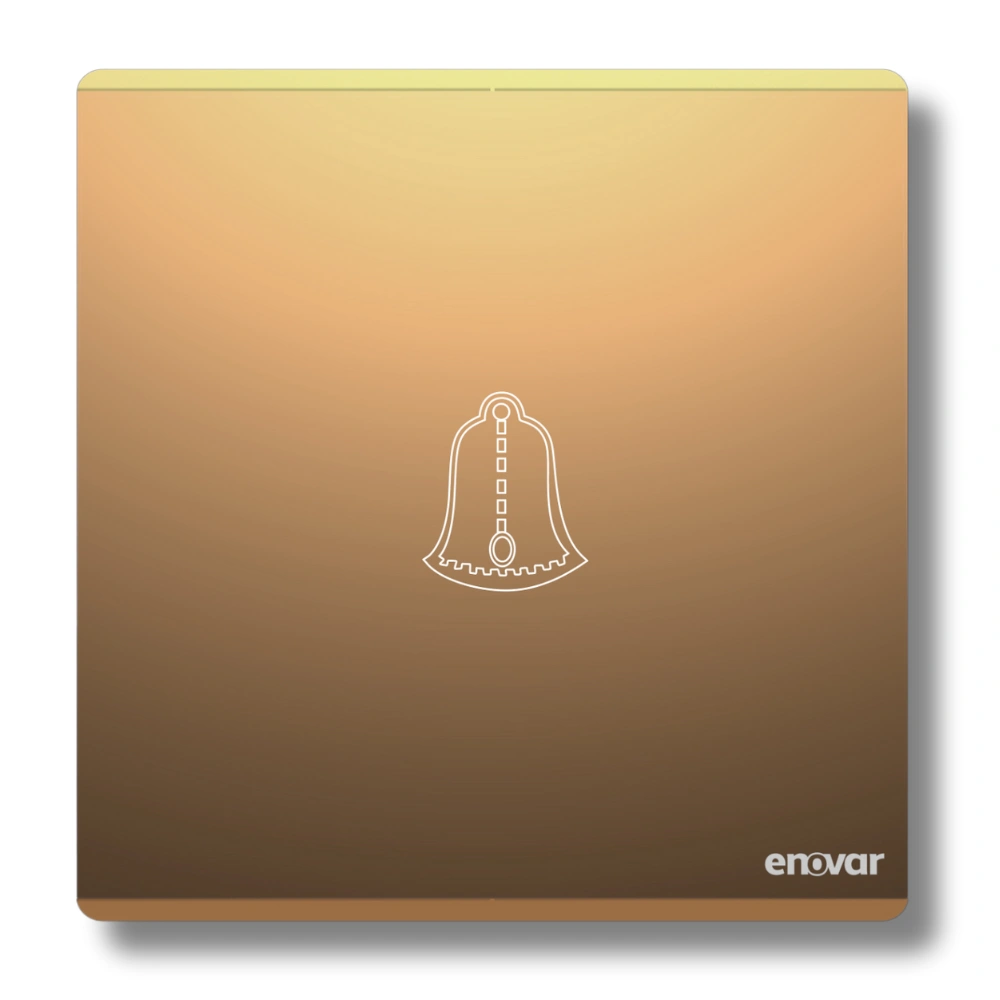 Aurora (6) ENOVAR (Aurora) Bell Push: Sleek, modern design for a home entry.