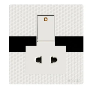 ENOVAR (Onyx) 2 Pin Socket with Switch
