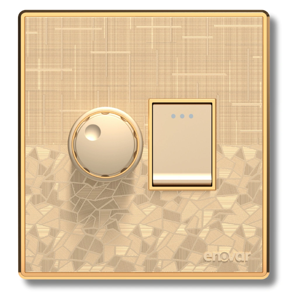 Saffron (1) ENOVAr (Saffron) Fan Regulator, wall-mounted, adjusting fan speed