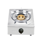ENOVAR CRYSTAL SS SINGLE BURNER (NG) stainless steel gas stove with honeycomb burner