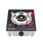 ENOVAR ROSELIA SINGLE BURNER (NG) gas stove with tempered glass and honeycomb burner