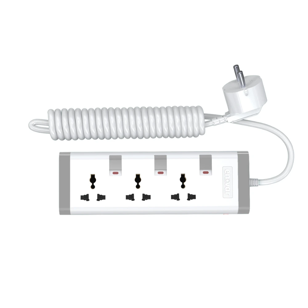 64 ENOVAR EXTENSION SOCKET WITH SWITCH - 3S - Image 1