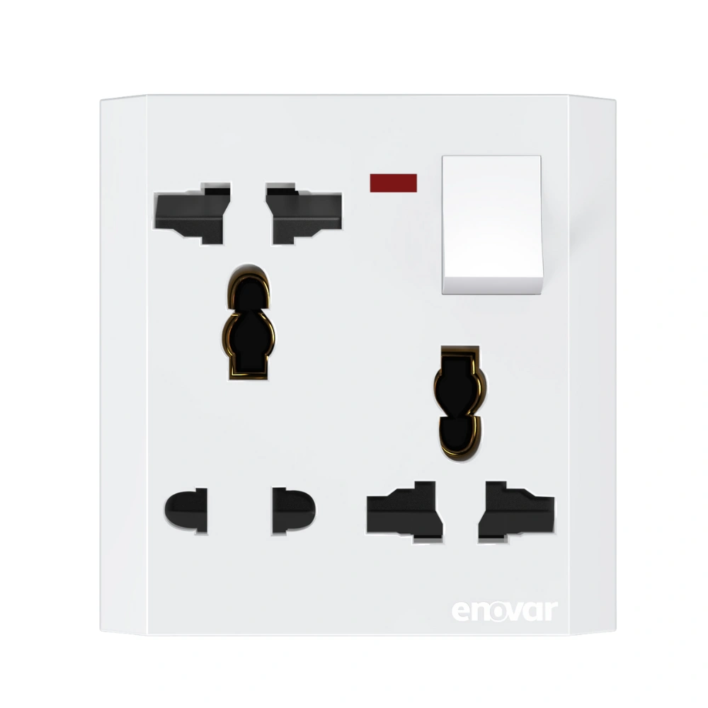 67 ENOVAR 8 PIN COMBINED SOCKET 16A - Image 1